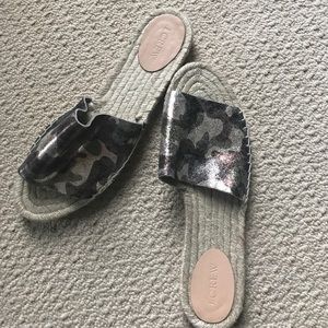 J crew sandals/ slides